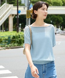 ニュアンスニットプルオーバー