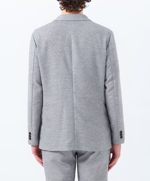 MACKINTOSH PHILOSOPHY（ﾏｯｷﾝﾄｯｼｭ ﾌｨﾛｿﾌｨｰ）の「テーラードジャージージャケット 杢カラミストレッチ（テーラードジャケット・メンズ・グレー/ブラウン系その他4/ダークネイビー・36/42/38/40）」の10枚目の写真