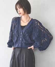 PAGEBOY | スカシリーフニットボレロ(カーディガン/ボレロ)