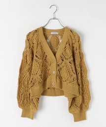 PAGEBOY | スカシリーフニットボレロ 【一部カラーWEB限定】(カーディガン/ボレロ)