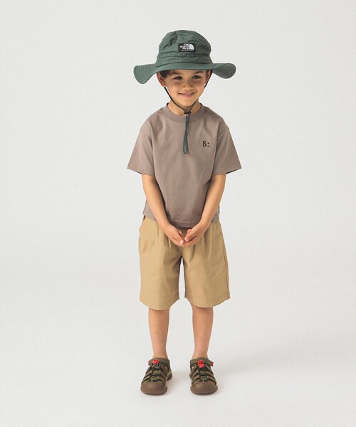 B:MING by BEAMS（ビーミングバイビームス）の「エンブロイダリー クルーネック Tシャツ 2025SS（100～140cm）（Tシャツ/カットソー・キッズ・ブラウン系その他2/ブラック・120/140/110/130/100）」の16枚目の写真