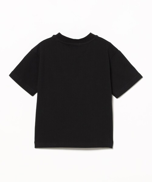 B:MING by BEAMS（ビーミングバイビームス）の「エンブロイダリー クルーネック Tシャツ 2025SS（100～140cm）（Tシャツ/カットソー・キッズ・ブラウン系その他2/ブラック・120/140/110/130/100）」の3枚目の写真