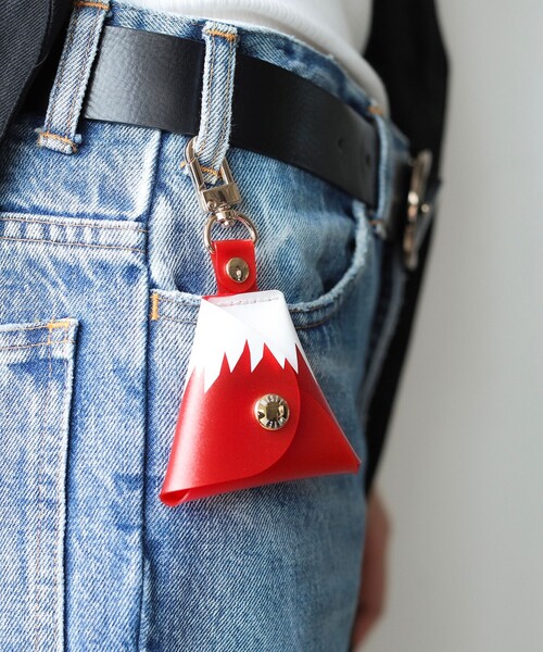 BEAMS JAPAN(ビームス ジャパン)の「【別注】MISTY LAYER / 富士山型コインケース(コインケース・レディース・レッド/ネイビー/オレンジ・ONE SIZE)」の4枚目の写真