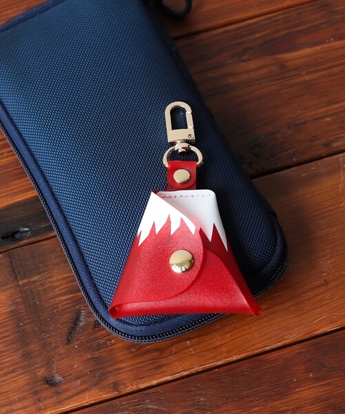BEAMS JAPAN(ビームス ジャパン)の「【別注】MISTY LAYER / 富士山型コインケース(コインケース・レディース・レッド/ネイビー/オレンジ・ONE SIZE)」の6枚目の写真