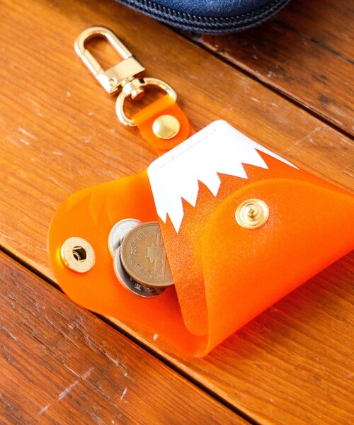 富士山オレンジ色10銭　緑色人物像15銭です。本物です。日本の宝です。 別注】MISTY LAYER / 富士山型コインケース（コインケース）｜BEAMS