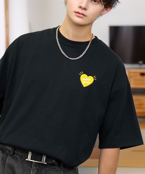 セール】レトロ ポップ 白 黒 Tシャツ ヘビーウェイト（Tシャツ