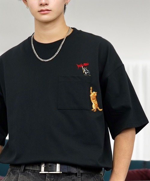 セール】レトロ ポップ 白 黒 Tシャツ ヘビーウェイト（Tシャツ