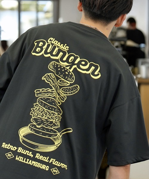 セール】レトロ ポップ 白 黒 Tシャツ ヘビーウェイト（Tシャツ