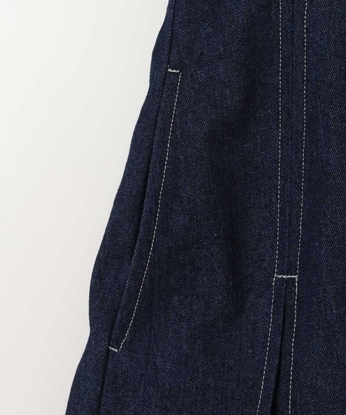 a.v.v（アーヴェヴェ）の「[120-130]インパン付きタックプリーツスカート（スカート・キッズ・ブルー/ブラック・120/130）」の11枚目の写真