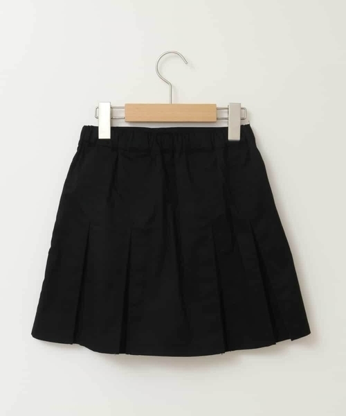 a.v.v（アーヴェヴェ）の「[120-130]インパン付きタックプリーツスカート（スカート・キッズ・ブルー/ブラック・120/130）」の7枚目の写真
