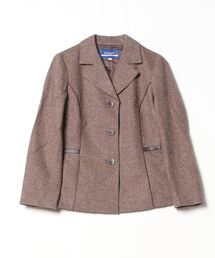 BURBERRY BLUE LABEL テーラードジャケット 楽天市場】BURBERRY BLUE LABEL バーバリーブルーレーベル