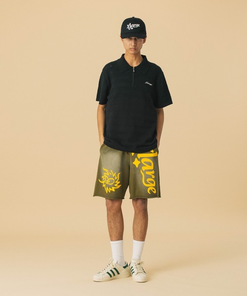 XLARGE（エクストララージ）の「COMMUNITY SPIRIT SWEAT SHORT PANTS（スウェットパンツ・メンズ・オリーブ/チャコール/パープル・S/M/L/XL）」の18枚目の写真
