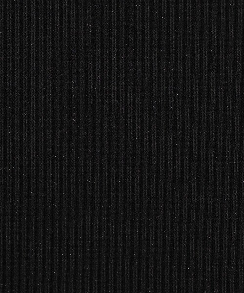 MICO COULIER（ミコクリエ）の「ラメテレコタンクトップ（Tシャツ/カットソー・レディース・オフホワイト/ブラック/ライトグレー・38）」の15枚目の写真