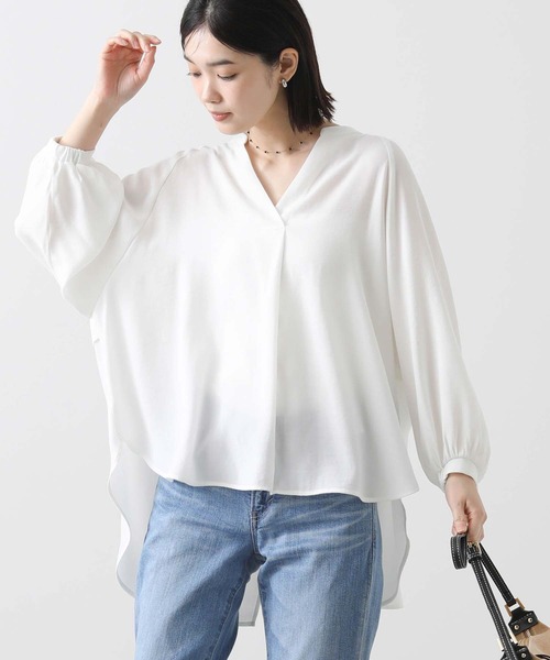 グレディブリリアン　トップス　ブラウス　シャツ　ホワイト　新品未使用 Gready Brilliant｜グレディブリリアンのシャツ/ブラウス