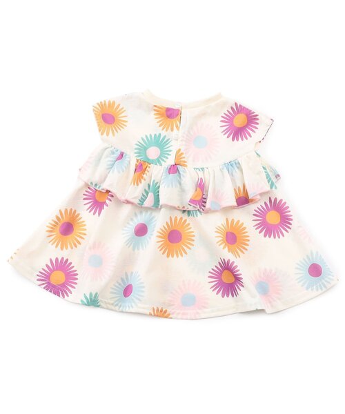 BREEZE（ブリーズ）の「【速乾/ジュニア対応】フレアチュニック（Tシャツ/カットソー・キッズ・ピンク/ブルー/オフホワイト・80/90/100/110/120/130/140）」の17枚目の写真