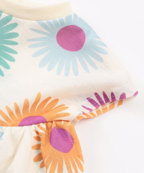 BREEZE（ブリーズ）の「【速乾/ジュニア対応】フレアチュニック（Tシャツ/カットソー・キッズ・ピンク/ブルー/オフホワイト・80/90/100/110/120/130/140）」の21枚目の写真