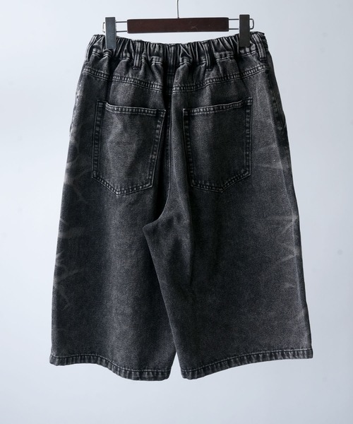 Starting Over(スターティングオーバー)の「custom design denim Jorts/カスタムデザイン デニム ジョーツ(デニムパンツ・メンズ・ブラック系その他/ブラック・L/M)」の3枚目の写真