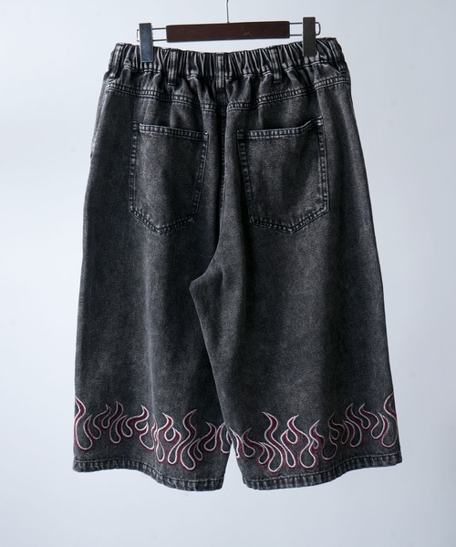 Starting Over(スターティングオーバー)の「custom design denim Jorts/カスタムデザイン デニム ジョーツ(デニムパンツ・メンズ・ブラック系その他/ブラック・L/M)」の4枚目の写真