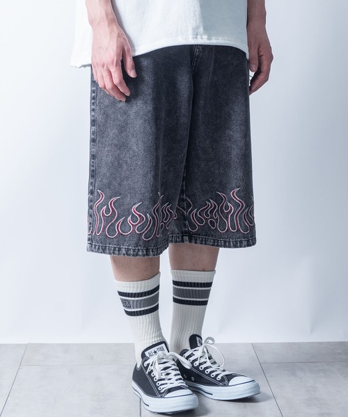 Starting Over(スターティングオーバー)の「custom design denim Jorts/カスタムデザイン デニム ジョーツ(デニムパンツ・メンズ・ブラック系その他/ブラック・L/M)」の15枚目の写真