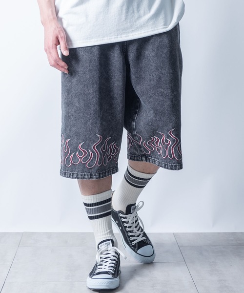 Starting Over(スターティングオーバー)の「custom design denim Jorts/カスタムデザイン デニム ジョーツ(デニムパンツ・メンズ・ブラック系その他/ブラック・L/M)」の16枚目の写真