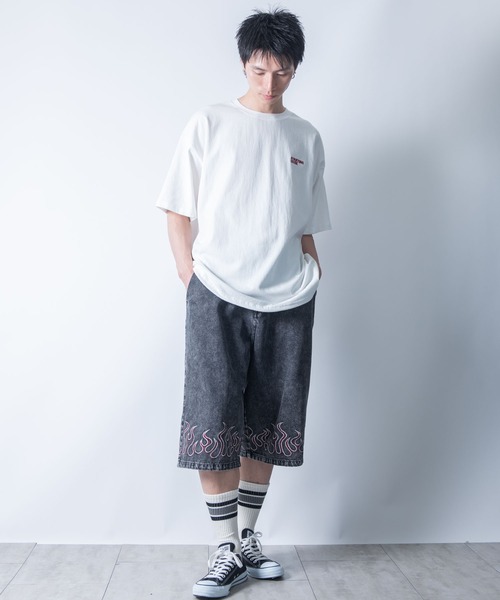 Starting Over(スターティングオーバー)の「custom design denim Jorts/カスタムデザイン デニム ジョーツ(デニムパンツ・メンズ・ブラック系その他/ブラック・L/M)」の17枚目の写真