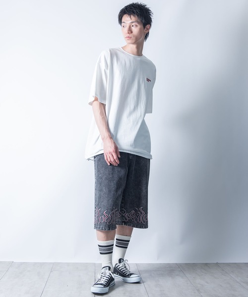 Starting Over(スターティングオーバー)の「custom design denim Jorts/カスタムデザイン デニム ジョーツ(デニムパンツ・メンズ・ブラック系その他/ブラック・L/M)」の19枚目の写真