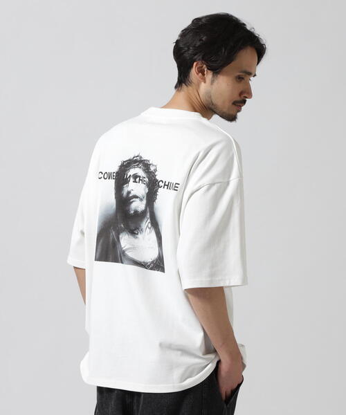 A4A（エーフォーエー）の「A4A/エーフォーエー/S/S TEE JESUS（Tシャツ/カットソー・メンズ・ブラック/ホワイト・S/M/L）」の2枚目の写真