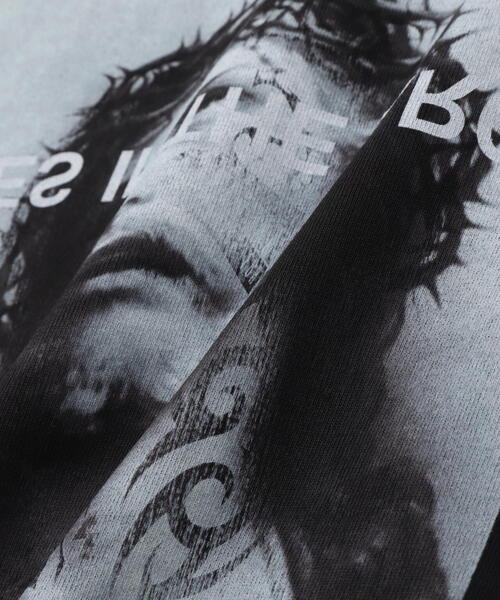 A4A（エーフォーエー）の「A4A/エーフォーエー/S/S TEE JESUS（Tシャツ/カットソー・メンズ・ブラック/ホワイト・S/M/L）」の8枚目の写真