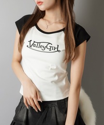 平成ギャルTシャツ/ラグラン/ノースリーブ/ロゴ