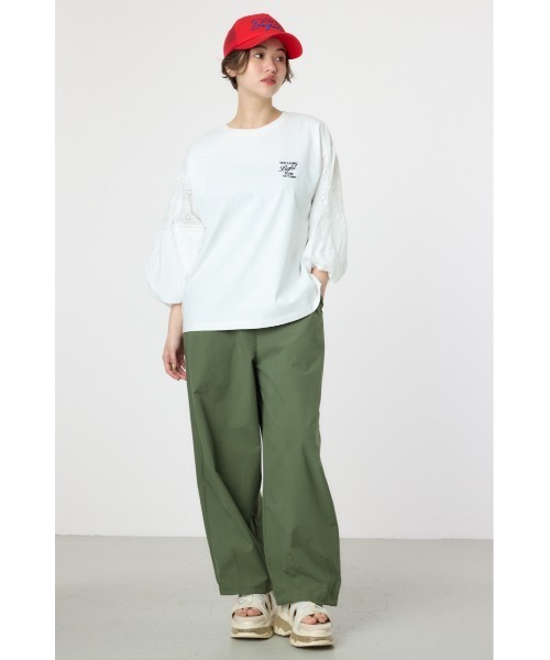 RODEO CROWNS WIDE BOWL(ロデオクラウンズワイドボウル)の「バルーンスリーブトップス(Tシャツ/カットソー・レディース・ブラック/レッド/オフホワイト/イエロー・FREE)」の15枚目の写真