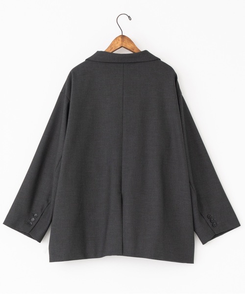 RYU(リュー)の「gabardine 2B jacket(テーラードジャケット・メンズ・ダークグレー/ダークネイビー・1/2/4)」の13枚目の写真