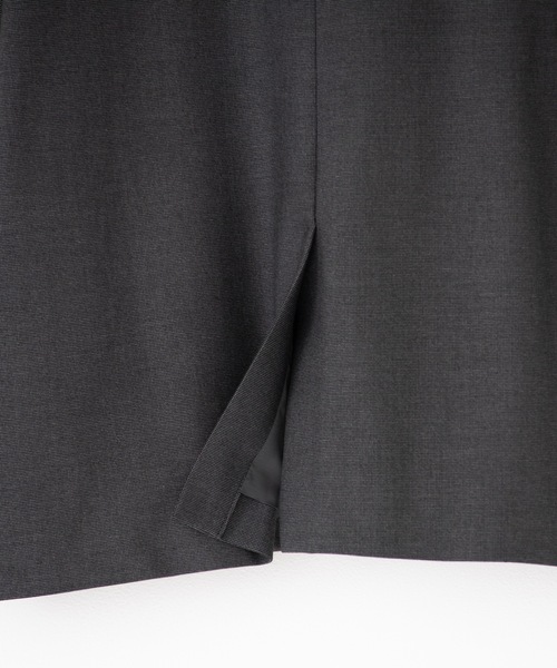 RYU(リュー)の「gabardine 2B jacket(テーラードジャケット・メンズ・ダークグレー/ダークネイビー・1/2/4)」の18枚目の写真