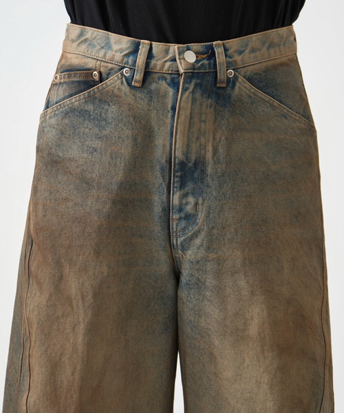 別注 3D TWISTED JORTS（デニムパンツ）｜NVRFRGT（ネヴァーフォー