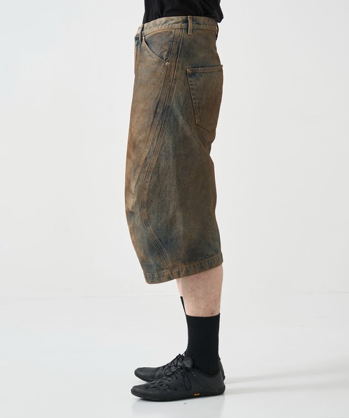 パンツ NVRFRGT 3D TWISTED JORTS 別注 3D TWISTED JORTS（デニムパンツ）｜NVRFRGT（ネヴァー
