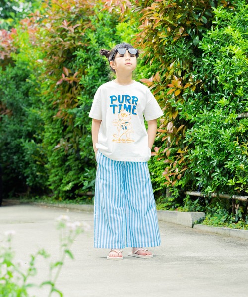 LOWRYS FARM（ローリーズファーム）の「ストライプパンツ　 495478（その他パンツ・キッズ・イエロー/ブルー/ピンク・110cm/150cm/140cm/130cm/120cm）」の19枚目の写真