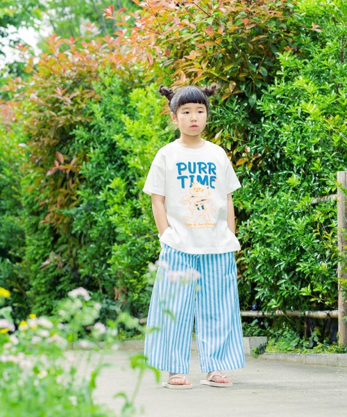 LOWRYS FARM（ローリーズファーム）の「ストライプパンツ　 495478（その他パンツ・キッズ・イエロー/ブルー/ピンク・110cm/150cm/140cm/130cm/120cm）」の17枚目の写真