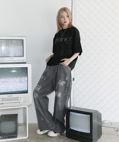 MSG(エムエスジー)の「Buyer's Select/ALLデジタルプリント5Pパンツ(その他パンツ・メンズ・ブラック/ブルー・M/L)」の9枚目の写真