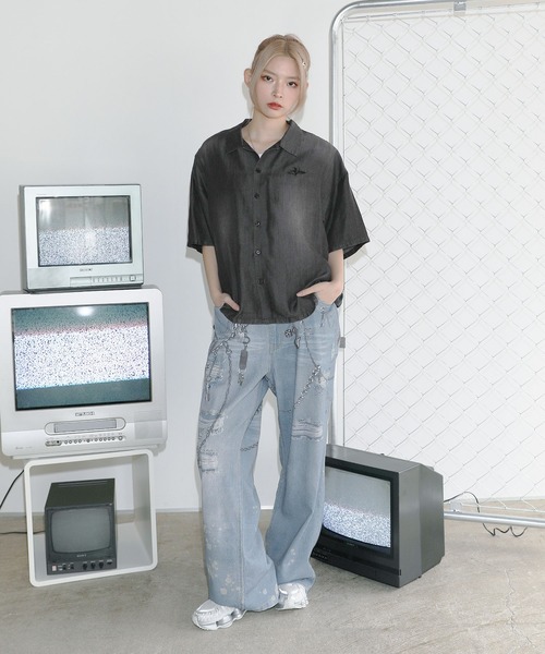 MSG(エムエスジー)の「Buyer's Select/ALLデジタルプリント5Pパンツ(その他パンツ・メンズ・ブラック/ブルー・M/L)」の21枚目の写真