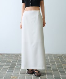 ◆sensual satin skirt