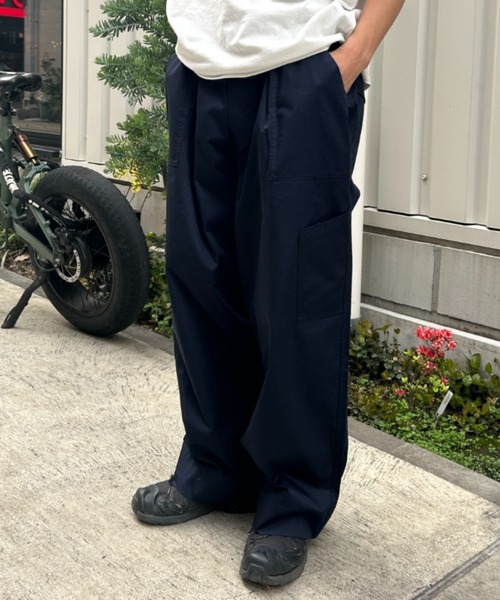 BROKEN BASE(ブロークンベース)の「US.AIR FORCE タックベイカーパンツ(カーゴパンツ・メンズ・ネイビー/ブラック/ブラウン/ライトベージュ・マルチサイズ)」の4枚目の写真