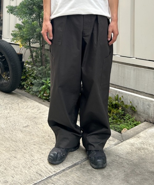 BROKEN BASE(ブロークンベース)の「US.AIR FORCE タックベイカーパンツ(カーゴパンツ・メンズ・ネイビー/ブラック/ブラウン/ライトベージュ・マルチサイズ)」の6枚目の写真