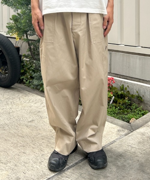 BROKEN BASE(ブロークンベース)の「US.AIR FORCE タックベイカーパンツ(カーゴパンツ・メンズ・ネイビー/ブラック/ブラウン/ライトベージュ・マルチサイズ)」の11枚目の写真