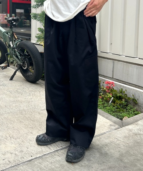 BROKEN BASE(ブロークンベース)の「US.AIR FORCE タックベイカーパンツ(カーゴパンツ・メンズ・ネイビー/ブラック/ブラウン/ライトベージュ・マルチサイズ)」の18枚目の写真