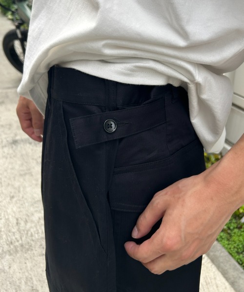 BROKEN BASE(ブロークンベース)の「US.AIR FORCE タックベイカーパンツ(カーゴパンツ・メンズ・ネイビー/ブラック/ブラウン/ライトベージュ・マルチサイズ)」の14枚目の写真