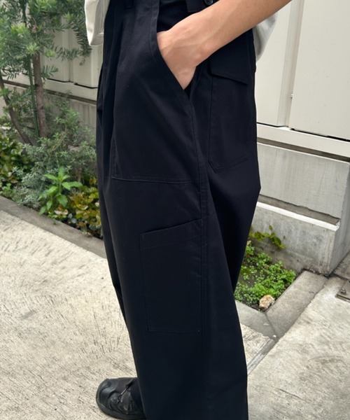 BROKEN BASE(ブロークンベース)の「US.AIR FORCE タックベイカーパンツ(カーゴパンツ・メンズ・ネイビー/ブラック/ブラウン/ライトベージュ・マルチサイズ)」の13枚目の写真