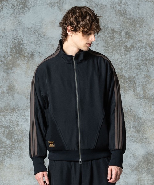 glamb（グラム）の「Overflow Jersey / オーバーフロウジャージ（ジャージ・メンズ・グレー/ブラック/カーキ・S/M/L）」の2枚目の写真