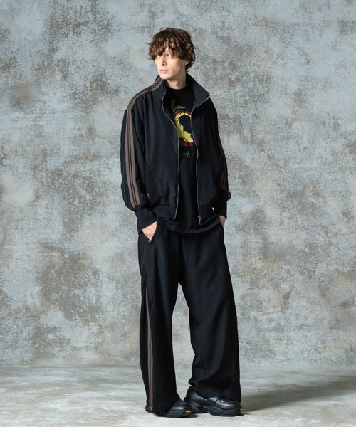 glamb（グラム）の「Overflow Jersey / オーバーフロウジャージ（ジャージ・メンズ・グレー/ブラック/カーキ・S/M/L）」の12枚目の写真