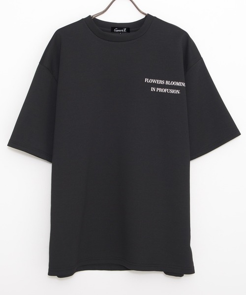 CavariA(キャバリア)の「『CavariA/キャバリア』クルーネックフラワーデジタルプリント半袖Tシャツ(Tシャツ/カットソー・メンズ・グレー/ブラック/ホワイト・L/M)」の20枚目の写真