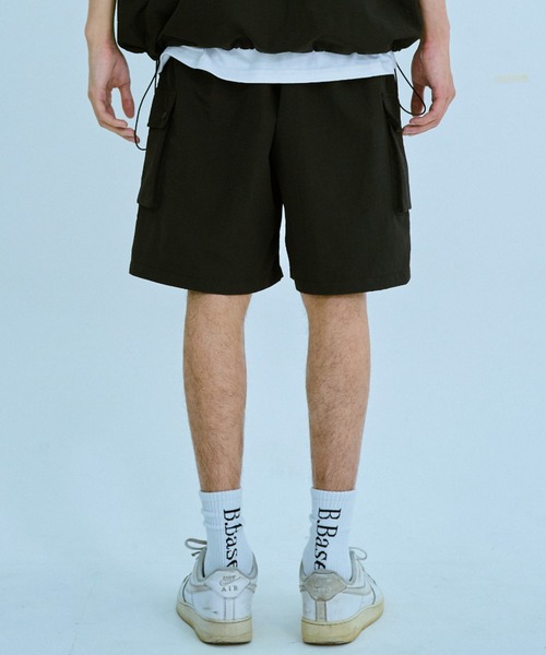 BROKEN BASE(ブロークンベース)の「ナイロンハーフパンツsetup(その他パンツ・メンズ・カーキ/ブラック系・MEDIUM/LARGE)」の12枚目の写真