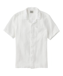 L.L.Bean | クラウド・ガーゼ・シャツ、スライトリー・フィット 半袖 米国フィット・レギュラー(シャツ/ブラウス)